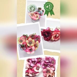 🔥🌺🔥NEW 4-PIECE COLLECTION Floral Accessories